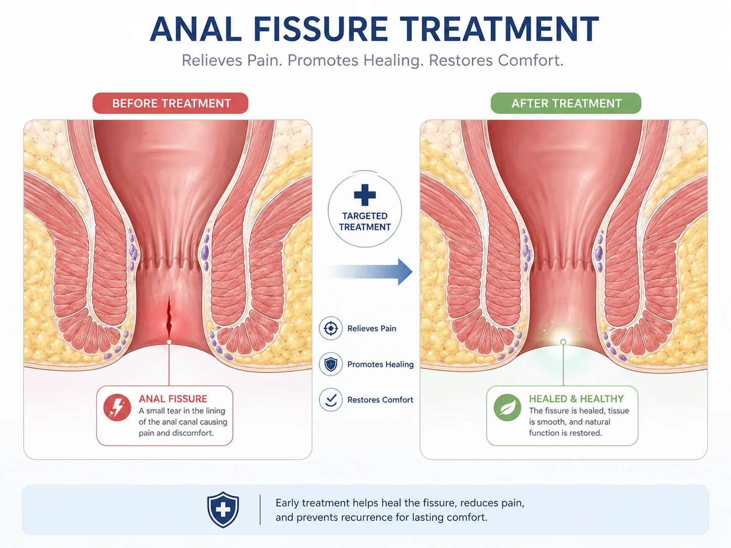 Anal Fissure Treatment laser proctology Tirupati
